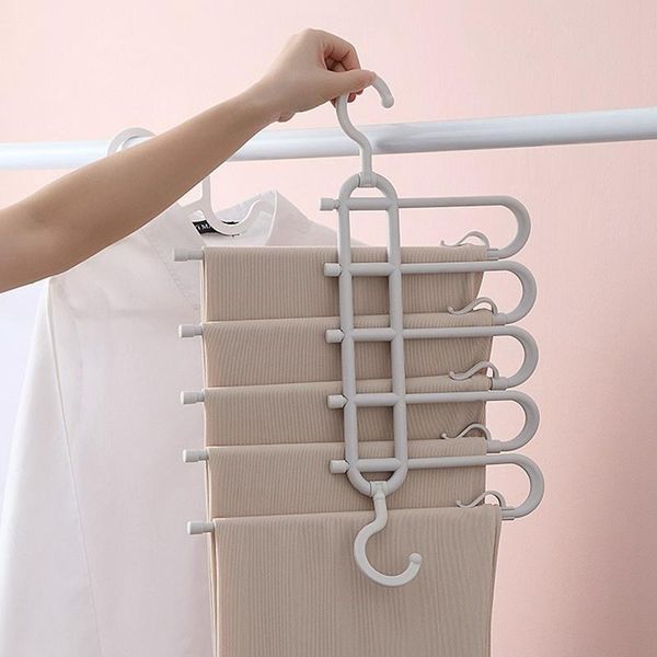 hangers & racks magic multi-port pant rack hanger for clothes organizer drying stainless steel multifunction shelves closet storage
hangers & racks magic multi-port pant rack hanger for clothes organizer drying stainless steel multifunction shelves closet storage