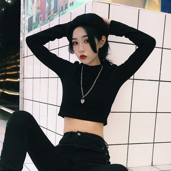 women's t-shirt spring casual women long sleeve short t shirt vogue o-neck female tee shirts ulzzang ladies solid slim tshirt, White
women's t-shirt spring casual women long sleeve short t shirt vogue o-neck female tee shirts ulzzang ladies solid slim tshirt, White
