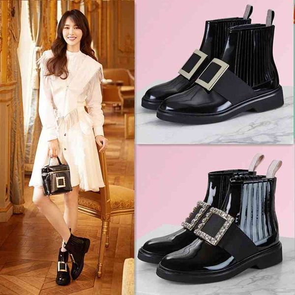 boots women elastic boots short buckle martin strass women's - summer skinny chelsea g156, Black
boots women elastic boots short buckle martin strass women's - summer skinny chelsea g156, Black