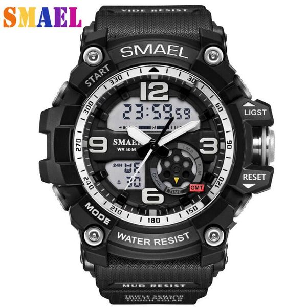 fashion men sports watches outdoor waterproof casual dual display wristwatches g style military digital led quartz watch, Slivery;brown
fashion men sports watches outdoor waterproof casual dual display wristwatches g style military digital led quartz watch, Slivery;brown
