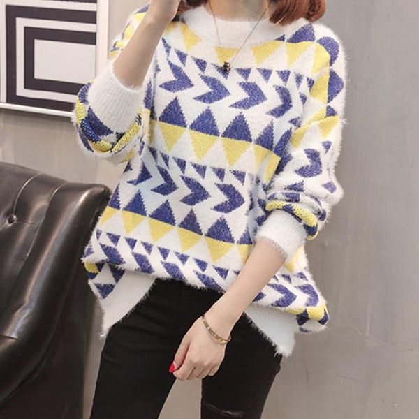women's sweaters 2021 autumn and winter sweater large size loose color matching base fashion casual warm qq339, White;black
women's sweaters 2021 autumn and winter sweater large size loose color matching base fashion casual warm qq339, White;black