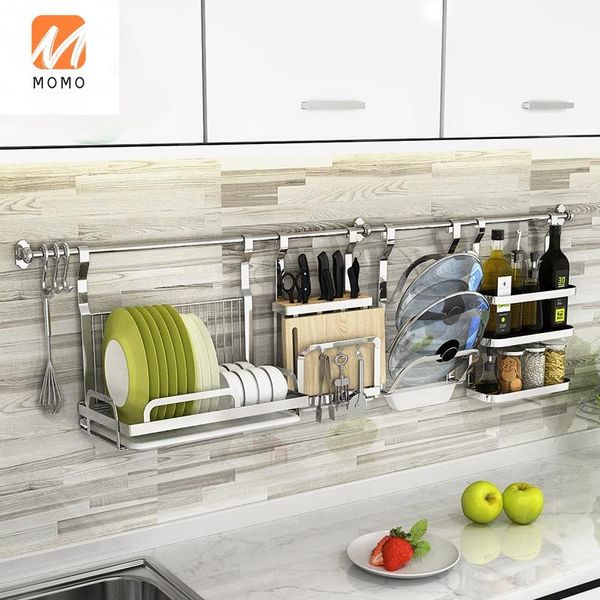punch-304 stainless steel kitchen rack wall-mounted organizers seasoning storage bowl bottles & jars
punch-304 stainless steel kitchen rack wall-mounted organizers seasoning storage bowl bottles & jars