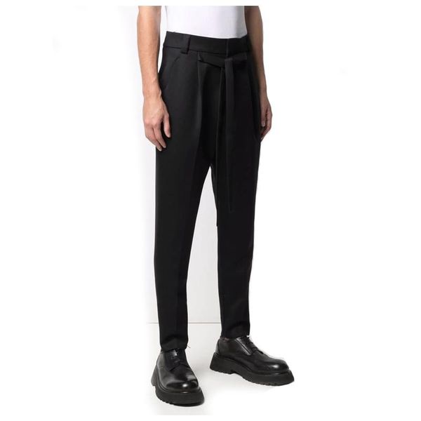 men's pants american casual style season 7 main line high street long ribbon jerry same straight pencil, Black
men's pants american casual style season 7 main line high street long ribbon jerry same straight pencil, Black