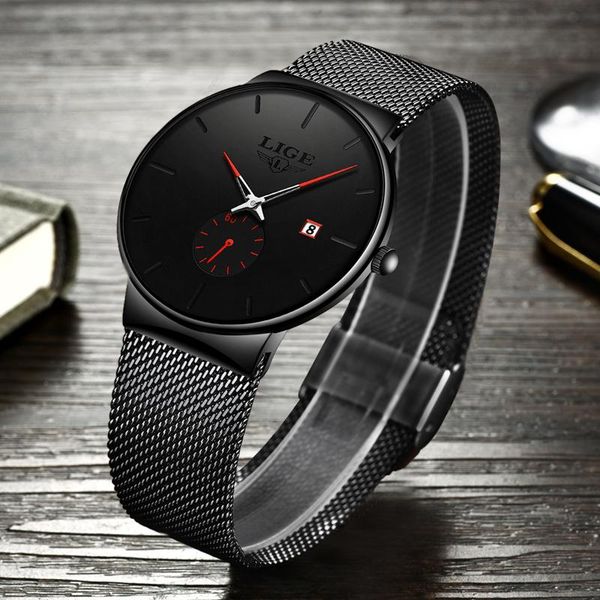 wristwatches 2021 lige watch men fashion casual gift business watches men's waterproof quartz wristwatch black steel clock relogio masc, Slivery;brown
wristwatches 2021 lige watch men fashion casual gift business watches men's waterproof quartz wristwatch black steel clock relogio masc, Slivery;brown