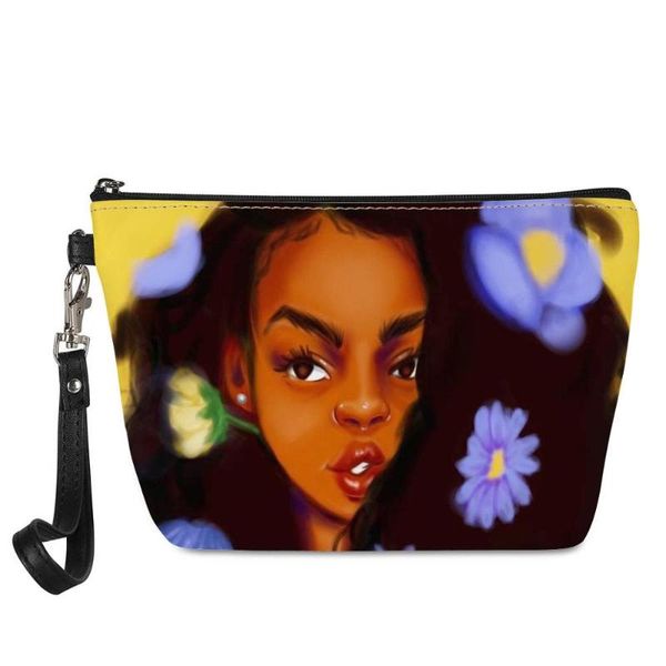 make up bags cosmetic case flower afro black girl pattern fashionable toiletry bag women small for girls & cases
make up bags cosmetic case flower afro black girl pattern fashionable toiletry bag women small for girls & cases