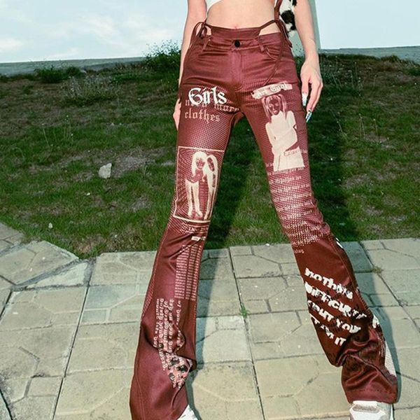 women's pants & capris zoctuo 2021 summer women letter print high wiast lace up flare streetwear fashion vintage bell trousers bottoms, Black;white
women's pants & capris zoctuo 2021 summer women letter print high wiast lace up flare streetwear fashion vintage bell trousers bottoms, Black;white