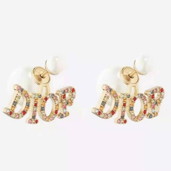 aaa designer jewelry pearl letter color diamond earrings female geometric fashion simple earrings, Silver
aaa designer jewelry pearl letter color diamond earrings female geometric fashion simple earrings, Silver