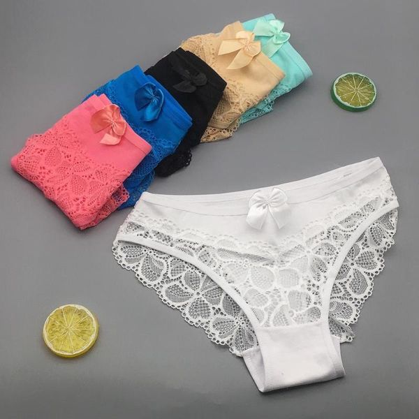 women's panties 6 pcs / lot 2021 underwear women transparent lace cotton 9358, Black;pink
women's panties 6 pcs / lot 2021 underwear women transparent lace cotton 9358, Black;pink