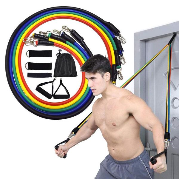 resistance bands 11 pcs multifunctional combined tension device tpe suit sports fitness pull rope muscle expansion training equipment
resistance bands 11 pcs multifunctional combined tension device tpe suit sports fitness pull rope muscle expansion training equipment