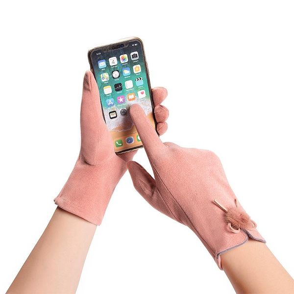 five fingers gloves women pompon bowknot cashmere warm mitten autumn winter fashion elegant outdoor work sport skiing touch screen, Blue;gray
five fingers gloves women pompon bowknot cashmere warm mitten autumn winter fashion elegant outdoor work sport skiing touch screen, Blue;gray