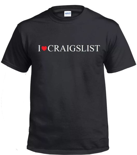 i heart craigslist internet classified ads love t-shirt black white cotton shirt, White;black
i heart craigslist internet classified ads love t-shirt black white cotton shirt, White;black