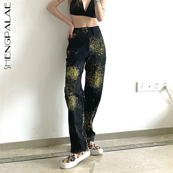 splash ink dyed jeans women's spring high waist streetwear loose straight denim pants female fashion 5c296 210427, Blue
splash ink dyed jeans women's spring high waist streetwear loose straight denim pants female fashion 5c296 210427, Blue