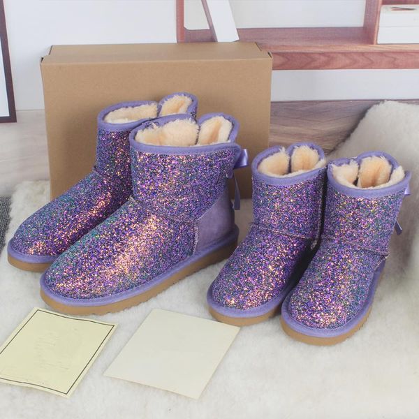 boots winter kids snow with sheep fur girls glitter shiny boot teenagers fashion ski footwear waterproof, Black
boots winter kids snow with sheep fur girls glitter shiny boot teenagers fashion ski footwear waterproof, Black