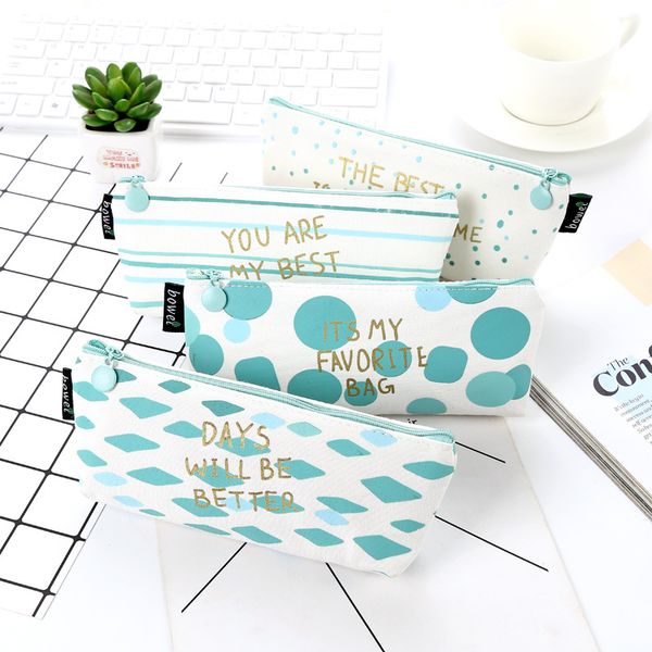 6Pieces/Lot 1pcs/sell Kawaii Pencil Case canvas cute speckle pattern School office Supplies Stationery student Christmas Gift
6Pieces/Lot 1pcs/sell Kawaii Pencil Case canvas cute speckle pattern School office Supplies Stationery student Christmas Gift