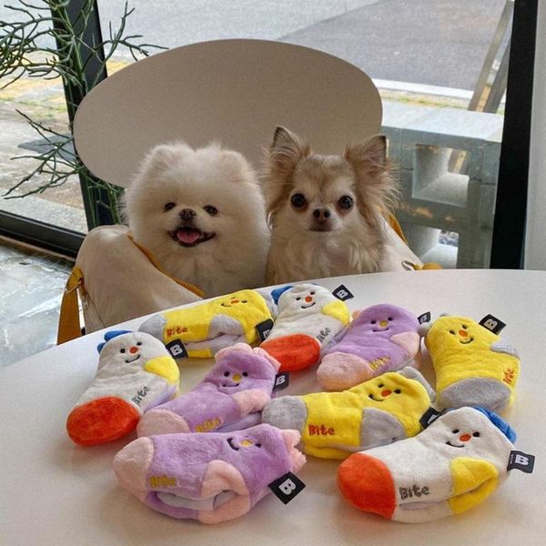korean plush squeaky socks dog toys bite-resistant clean chew puppy training toy soft pet supplies cat mint small animal
korean plush squeaky socks dog toys bite-resistant clean chew puppy training toy soft pet supplies cat mint small animal