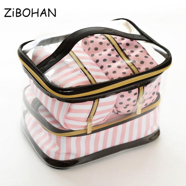 transparent cosmetic bag organizer travel toiletry set pink beauty case makeup beautician vanity necessaire trip bags & cases
transparent cosmetic bag organizer travel toiletry set pink beauty case makeup beautician vanity necessaire trip bags & cases
