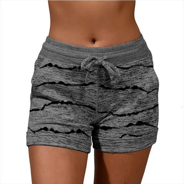 drawstring print quick drying women short mid waist casual loose plus size ladies sport pants, White;black
drawstring print quick drying women short mid waist casual loose plus size ladies sport pants, White;black