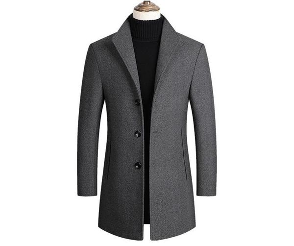 men luxurious brand clothing wool blends coats autumn winter solid color men's jacket coat size m-4xl &, Black
men luxurious brand clothing wool blends coats autumn winter solid color men's jacket coat size m-4xl &, Black