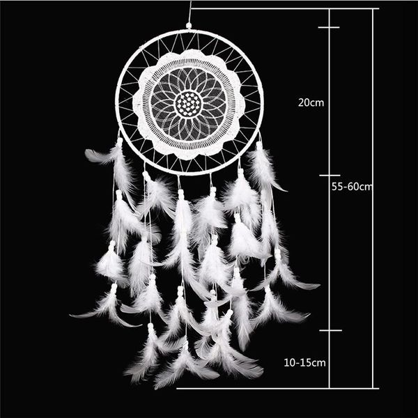 lace white tassel catching monternet large dream catcher creative feathers pendant wedding home hanging decoration 1pc decorative objects &
lace white tassel catching monternet large dream catcher creative feathers pendant wedding home hanging decoration 1pc decorative objects &