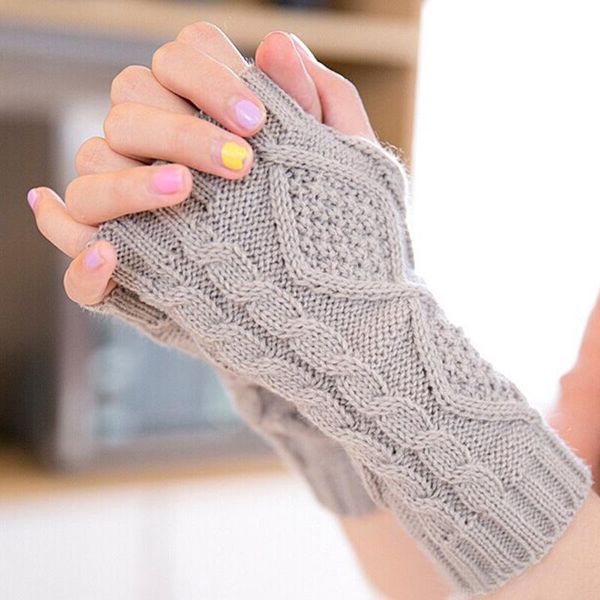 five fingers gloves women fashion hand warmer winter arm crochet knitting wool warm fingerless glove long stretchy mittens female, Blue;gray
five fingers gloves women fashion hand warmer winter arm crochet knitting wool warm fingerless glove long stretchy mittens female, Blue;gray