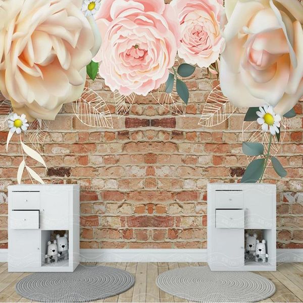 wallpapers self-adhesive wallpaper 3d brick rose wall mural flower foam home decoration
wallpapers self-adhesive wallpaper 3d brick rose wall mural flower foam home decoration