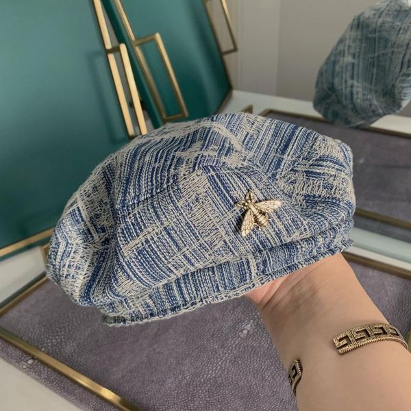 berets 202101-yu747155449 spring cotton linen fabric wear out fashion bee beret hat men women leisure painter, Blue;gray
berets 202101-yu747155449 spring cotton linen fabric wear out fashion bee beret hat men women leisure painter, Blue;gray