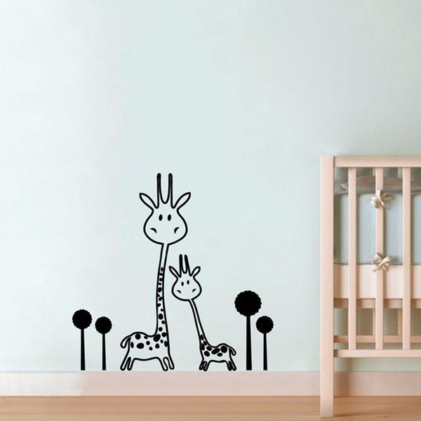 wall stickers decal removable giraffe sticker baby nursery - animals two cute giraffes art transfer murals
wall stickers decal removable giraffe sticker baby nursery - animals two cute giraffes art transfer murals