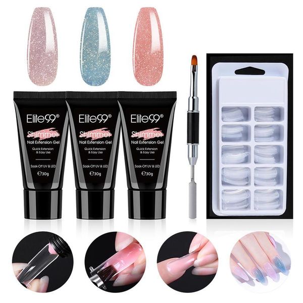 nail art kits elite99 5pcs/set gel kit 30ml shimmer polish quick building for extension manicure set
nail art kits elite99 5pcs/set gel kit 30ml shimmer polish quick building for extension manicure set