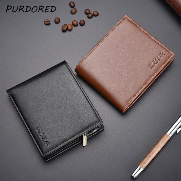 wallets purdored 1 pc vintage men wallet brand short slim male money purses clip holder coin dollar price, Red;black
wallets purdored 1 pc vintage men wallet brand short slim male money purses clip holder coin dollar price, Red;black