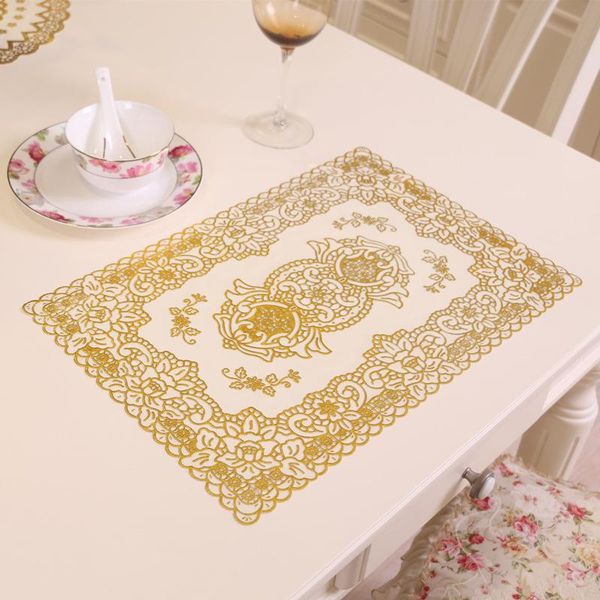 mats & pads gold placemat for dining table coasters pvc cup coffee insulation kitchen christmas placemats household decoration
mats & pads gold placemat for dining table coasters pvc cup coffee insulation kitchen christmas placemats household decoration