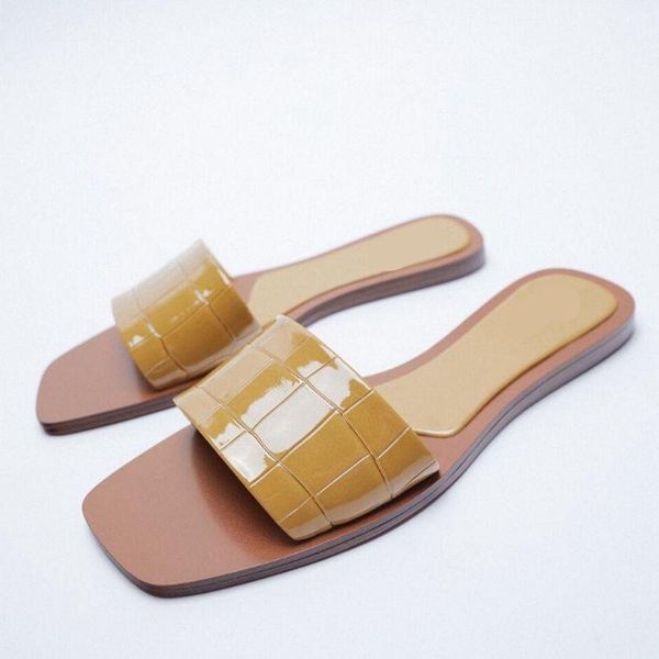slippers flat shoes female womens outdoor square toe slides pantofle soft summer 2021 rome pu bonded leather rubber microfiber b, Black
slippers flat shoes female womens outdoor square toe slides pantofle soft summer 2021 rome pu bonded leather rubber microfiber b, Black