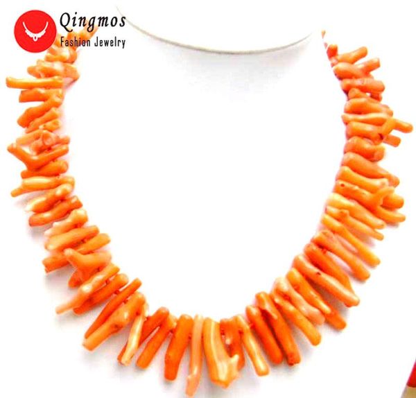 qingmos natural coral necklace for women with pink 5*40mm branch shape chokers jewelry 18" nec5608, Golden;silver
qingmos natural coral necklace for women with pink 5*40mm branch shape chokers jewelry 18" nec5608, Golden;silver