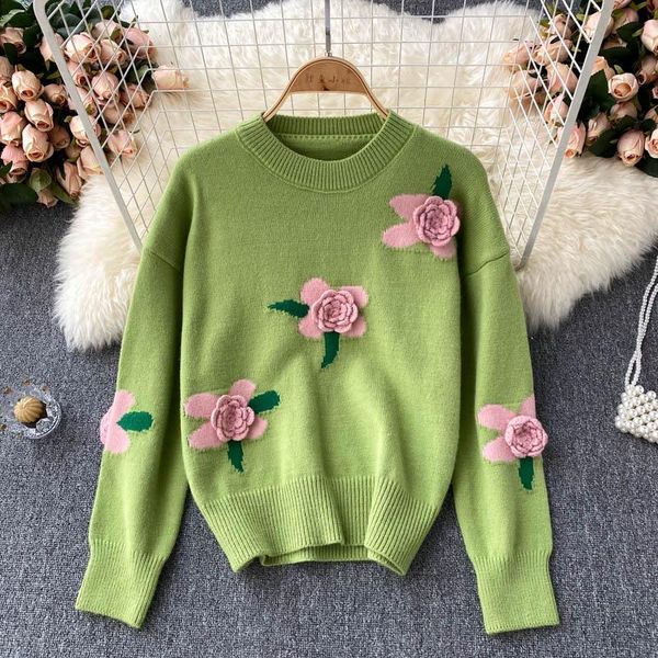 women's sweaters amolapha women knitted pullover 2021 korean autumn winter fashion solid color full sleeve o-neck loose embroidery swea, White;black
women's sweaters amolapha women knitted pullover 2021 korean autumn winter fashion solid color full sleeve o-neck loose embroidery swea, White;black