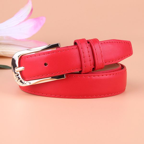 new korean versatile women's wide pu leather pin buckle decoration leisure belt women 618, Silver