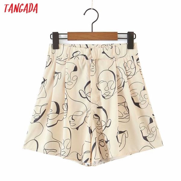 summer women vintage print beige pocket zipper female retro casual shorts pantalones 3z79 210416, White;black
summer women vintage print beige pocket zipper female retro casual shorts pantalones 3z79 210416, White;black