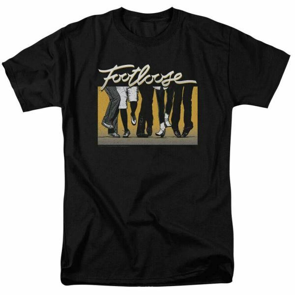 footloose lets dance party t shirt mens licensed 80s dance movie tee black, White;black
footloose lets dance party t shirt mens licensed 80s dance movie tee black, White;black