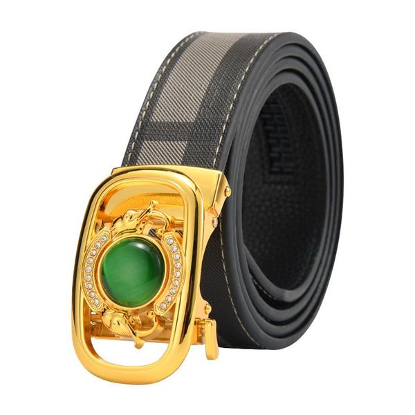 belts belt men genuine luxury leather men's automatic buckle jade plaid, Black;brown
belts belt men genuine luxury leather men's automatic buckle jade plaid, Black;brown