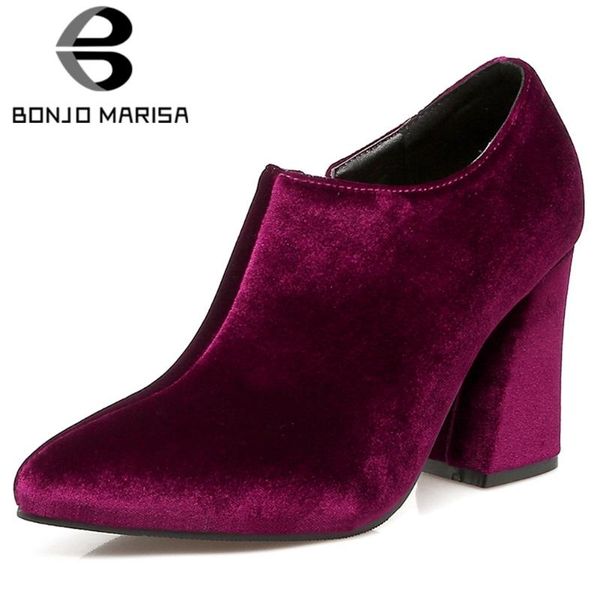 dress shoes bonjomarisa fashion elegant ol flock cool high hoof heels pumps women attractive office woman, Black
dress shoes bonjomarisa fashion elegant ol flock cool high hoof heels pumps women attractive office woman, Black