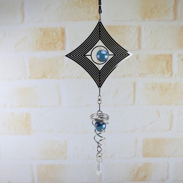 decorative objects & figurines wind chimes 1pc 15.7 inch spinner spiral rotating crystal ball chime metal church home yard decor
decorative objects & figurines wind chimes 1pc 15.7 inch spinner spiral rotating crystal ball chime metal church home yard decor