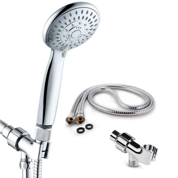 handheld shower head 5 spray settings with stainless steel hose and adjustable bracket set for family, el school bathroom sets
handheld shower head 5 spray settings with stainless steel hose and adjustable bracket set for family, el school bathroom sets