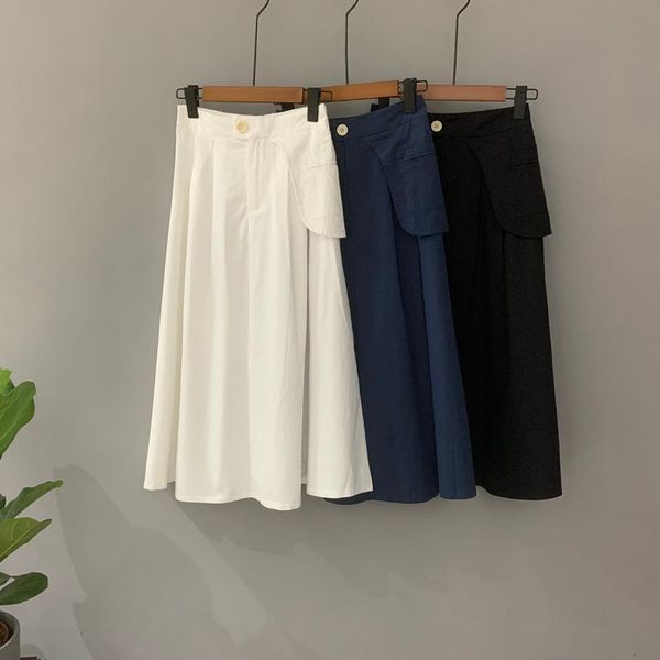 skirts 2021 women elastic high waist a-line autumn cotton white skirt elegant long casual faldas jupe femme saia, Black
skirts 2021 women elastic high waist a-line autumn cotton white skirt elegant long casual faldas jupe femme saia, Black