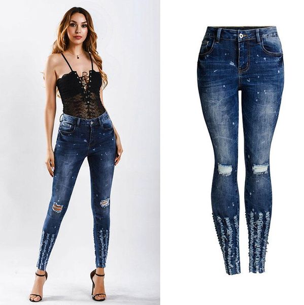 women's jeans european s-xxxl stretchy mid waist woman slim fit denim pants trousers for women pencil skinny casual 4 seasons, Blue
women's jeans european s-xxxl stretchy mid waist woman slim fit denim pants trousers for women pencil skinny casual 4 seasons, Blue