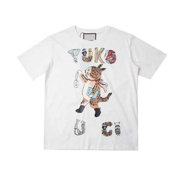 designers spring and summer mens t-shirts new joint limited cooperation cartoonist print round neck short-sleeved t-shirt couple loose tees, White;black
designers spring and summer mens t-shirts new joint limited cooperation cartoonist print round neck short-sleeved t-shirt couple loose tees, White;black