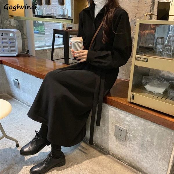 casual dresses womens dress loose autumn retro turn down collar sashes high waist elegant a-line french style romantic lady vestidos, Black;gray
casual dresses womens dress loose autumn retro turn down collar sashes high waist elegant a-line french style romantic lady vestidos, Black;gray