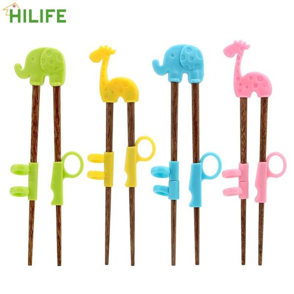 chopsticks wenge wood silicone cartoon children learning 1 pair baby training exercise
chopsticks wenge wood silicone cartoon children learning 1 pair baby training exercise