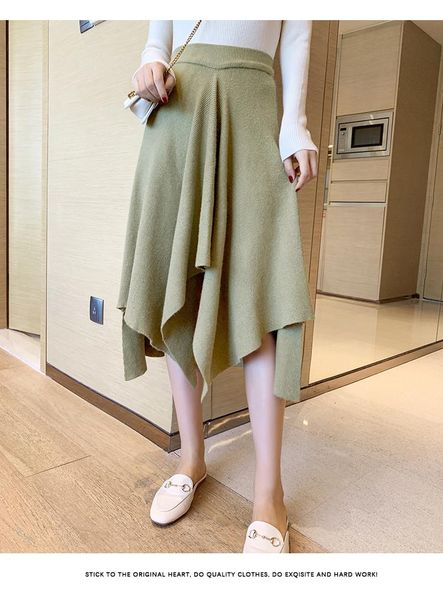skirts p ammy 2021 women irregular large hem knitted a-line skirt autumn winter high waist solid long female midi, Black
skirts p ammy 2021 women irregular large hem knitted a-line skirt autumn winter high waist solid long female midi, Black