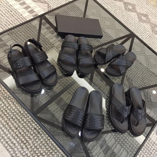 foreign trade woven sandals soft sole cowhide men slippers summer antiskid flip flop breathable beach shoes tide flip flop men shoes, Black
foreign trade woven sandals soft sole cowhide men slippers summer antiskid flip flop breathable beach shoes tide flip flop men shoes, Black