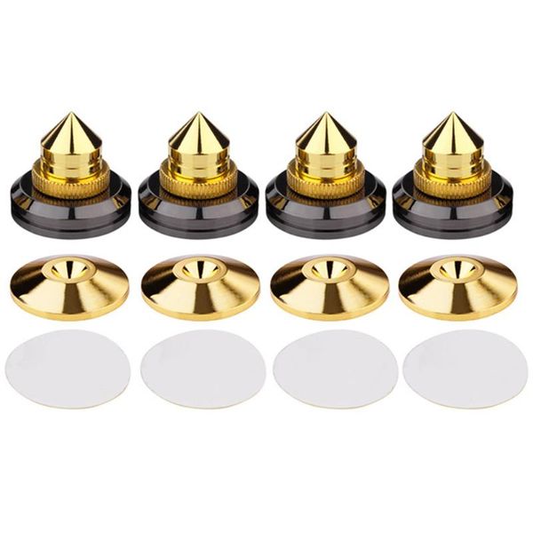 computer speakers 4 packs speaker cd player adjustable -absorbing feet 24k gold-plated thick audio accessories
computer speakers 4 packs speaker cd player adjustable -absorbing feet 24k gold-plated thick audio accessories