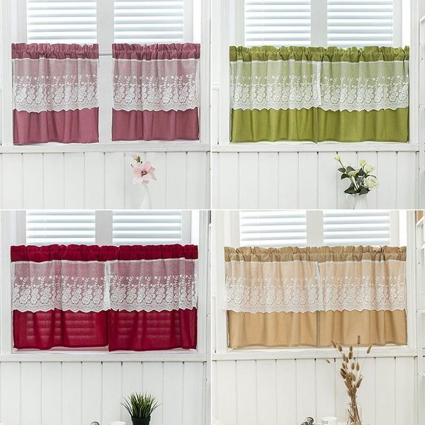 1pcs short curtain white lace dust-proof half-curtain kitchen cabinet drape curtains nordic window panel & drapes
1pcs short curtain white lace dust-proof half-curtain kitchen cabinet drape curtains nordic window panel & drapes