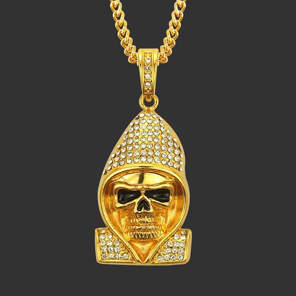 punk style statement skeleton pendant necklace men hip hop jewelry trendy gold silver color long chain bling rhinestone necklaces
punk style statement skeleton pendant necklace men hip hop jewelry trendy gold silver color long chain bling rhinestone necklaces